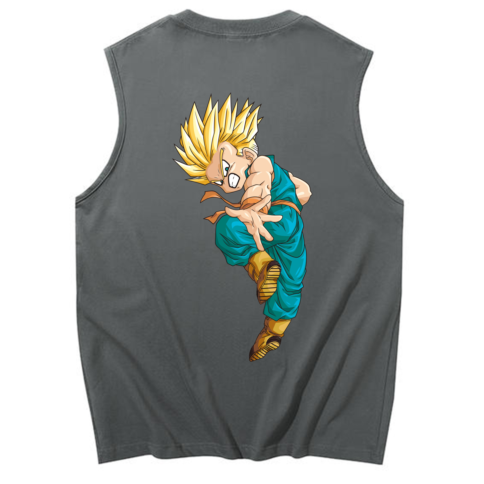 （画像用） ドラゴンボール DRAGON BALL コットン100％タンクトップ（背面プリント）